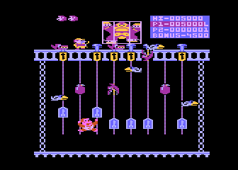 Donkey Kong Junior atari screenshot