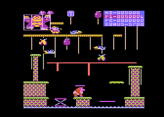 Donkey Kong Junior atari screenshot