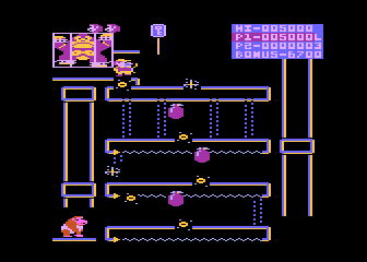 Donkey Kong Junior atari screenshot