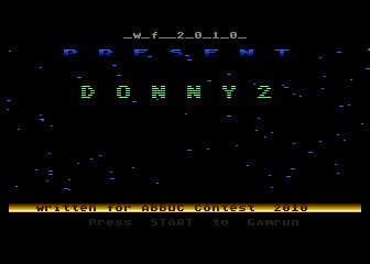 Donny 2 atari screenshot