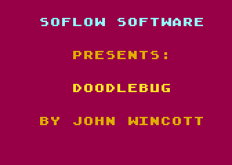Doodlebug atari screenshot