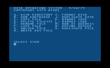 DOS 1.0 — screenshot 1