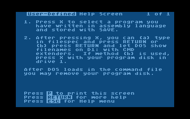 DOS 3.0 atari screenshot