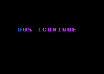 DOS Iconique atari screenshot