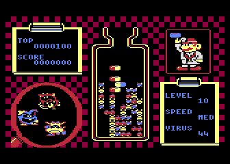 Dr. Mario atari screenshot