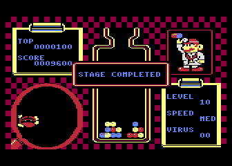 Dr. Mario atari screenshot