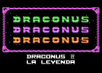 Draconus IV atari screenshot