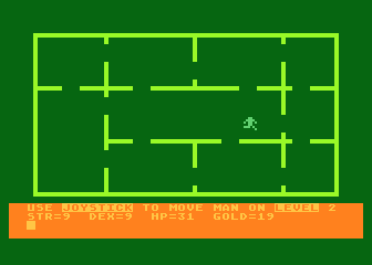 Dragon's Den atari screenshot
