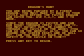 Dragon's Hunt atari screenshot