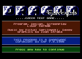 Dragon Story atari screenshot