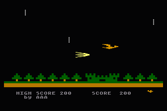 Dragonblast atari screenshot