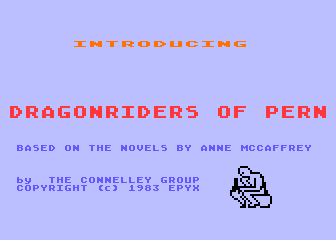 Dragonriders of Pern atari screenshot