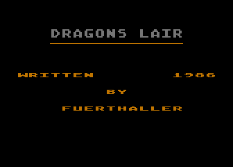 Dragon's Lair — screenshot 1
