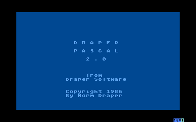 Draper Pascal 2.0 — screenshot 1