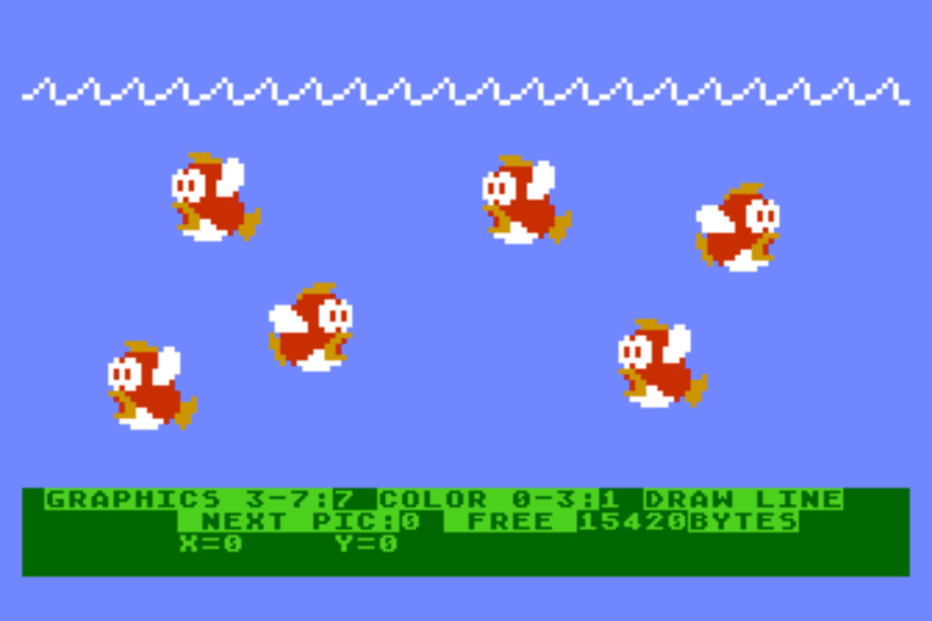 Drawpic atari screenshot