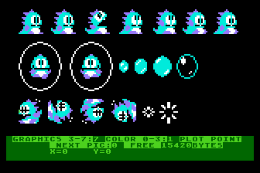Drawpic atari screenshot
