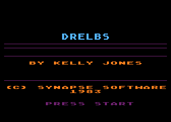 Drelbs atari screenshot