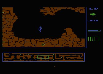 Dropzone II atari screenshot