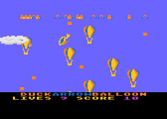 Duck, Arrow, Balloon atari screenshot