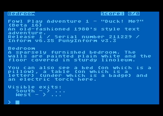 Duck! Me? atari screenshot