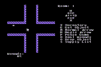 Dungeon atari screenshot
