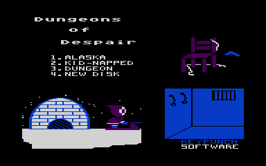 Dungeons of Despair atari screenshot