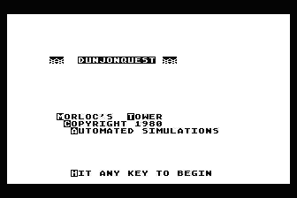 Dunjonquest - Morloc's Tower — screenshot 1