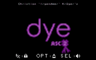 Dye atari screenshot