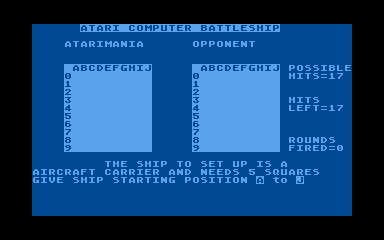 Dynacomp Public Domain PD #18 atari screenshot