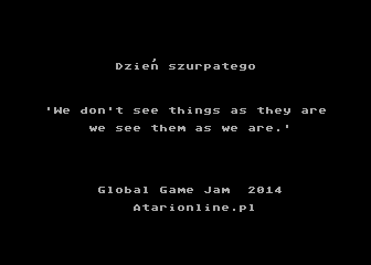 Dzien Szurpatego atari screenshot
