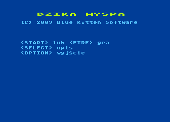 Dzika Wyspa atari screenshot
