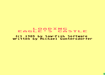 Eagle's Castle atari screenshot