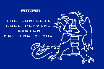 Eamon atari screenshot