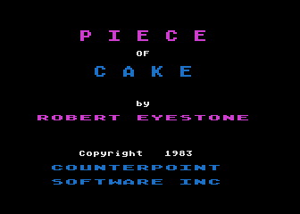 Early Games Piece of Cake — screenshot 1