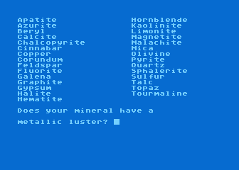 Earth Science atari screenshot