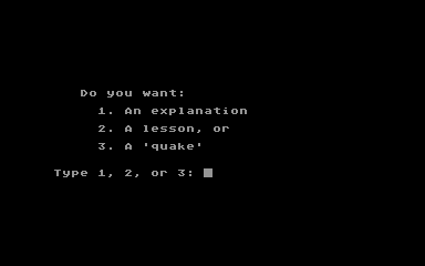Earth Science atari screenshot