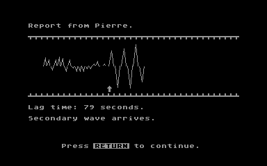 Earth Science atari screenshot