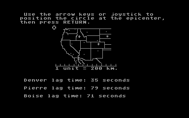 Earth Science atari screenshot