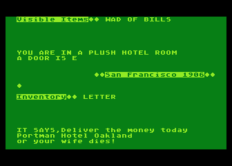 Other-Venture #4 - Earthquake - San Francisco 1906 atari screenshot