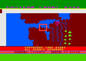 Eastern Front (1941) atari screenshot