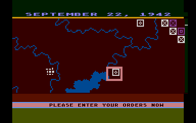 Eastern Front (1941) Scenarios 1942, 1943, 1944 atari screenshot