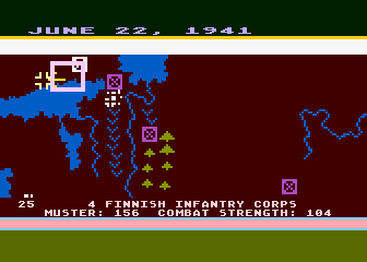 Eastern Front (1941) atari screenshot