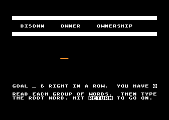 EasyReader - Learn about Words 2 atari screenshot