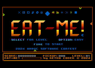 Eat-Me! atari screenshot