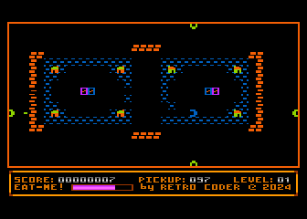 Eat-Me! atari screenshot