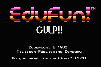 EduFun! Demonstration Disk atari screenshot