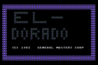 Dorado (El) atari screenshot