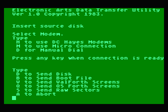 Electronic Arts Data Transfer Utility — screenshot 1