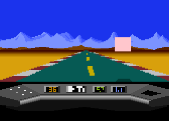Elektra Glide atari screenshot