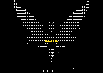 Elite atari screenshot
